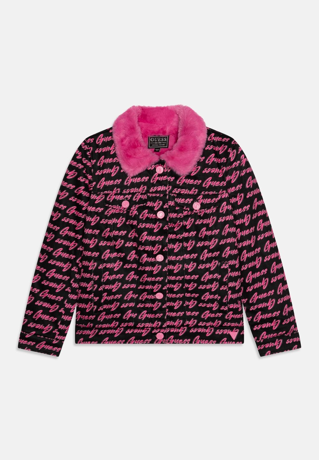 

Зимняя куртка Junior Girl Bull Guess, черная