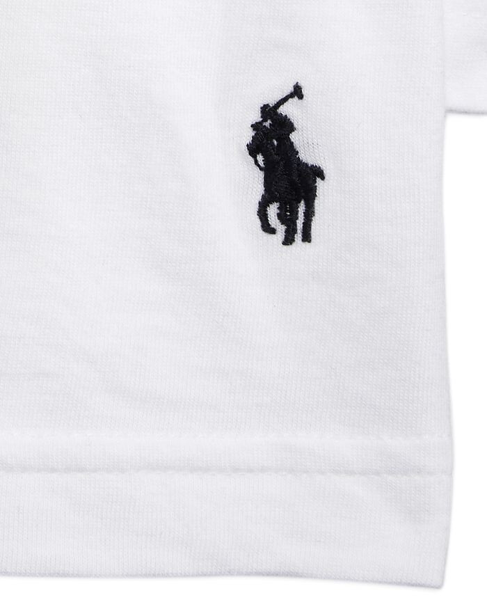 Майка Slim Fit с круглым вырезом, упаковка из 3 шт. Polo Ralph Lauren — фото 4