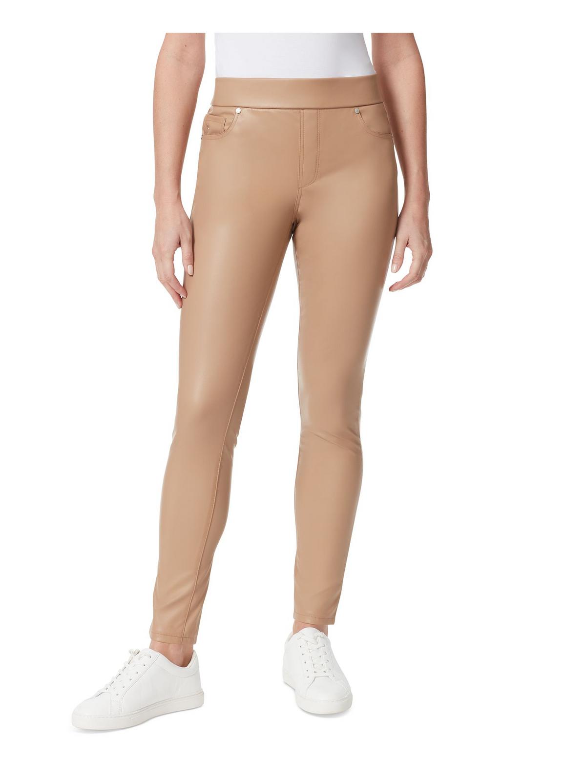 

Женские леггинсы Avery из искусственной кожи со средней посадкой Gloria Vanderbilt, цвет buckskin
