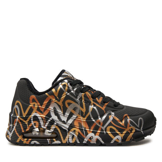 

Кроссовки Skechers Metallic Love 155523/BKGD Black/Gold, черный