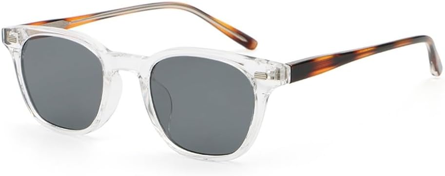 

Модные поляризованные солнцезащитные очки для мужчин, ацетатные, унисекс, квадратные, солнцезащитные очки для женщин, зеленые, коричневые, UV400 WNCKSQ, Clear Leopard Grey