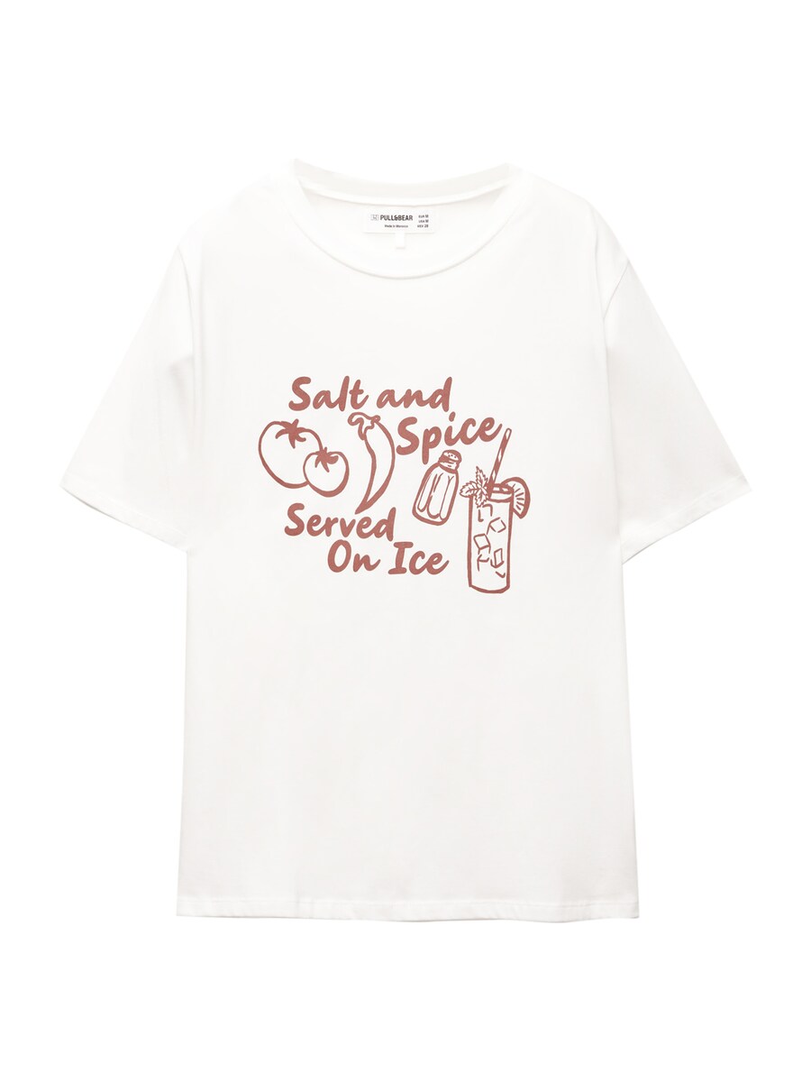 

Футболка Pull&Bear Pull&Bear , White