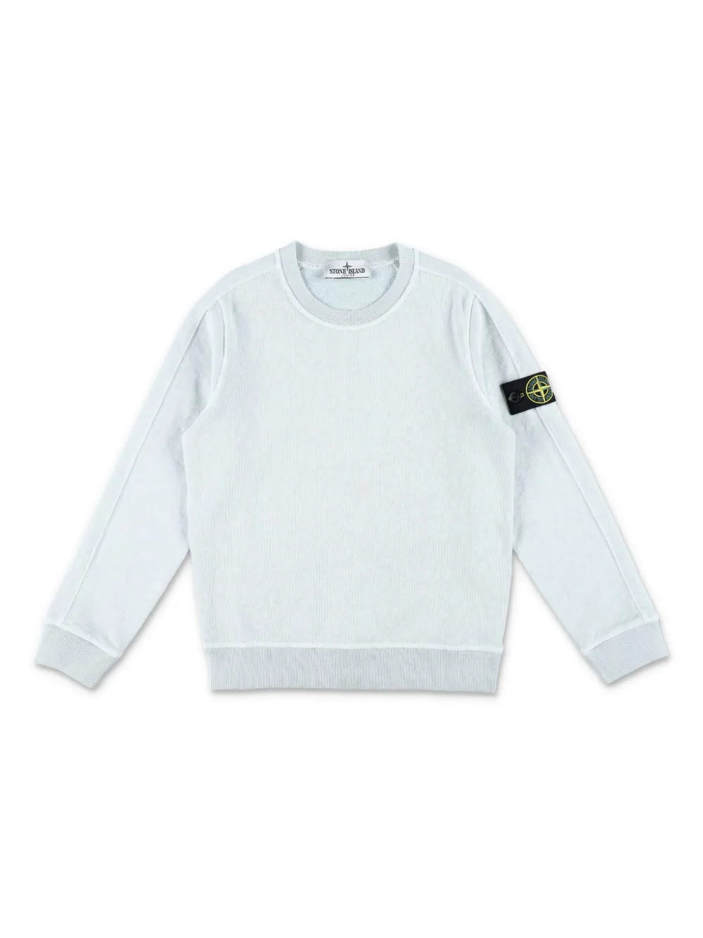 

Толстовка с узором Compass Stone Island Junior, синий