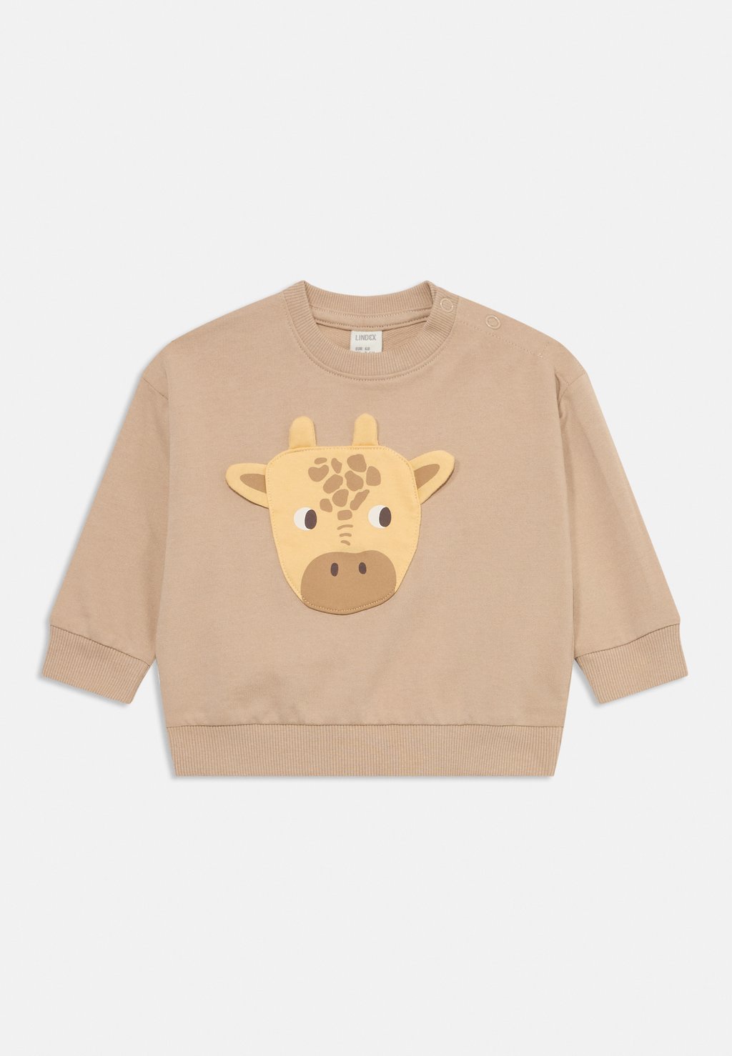 

Толстовка GIRAFFE APPLIQUE UNISEX Lindex, бежевый