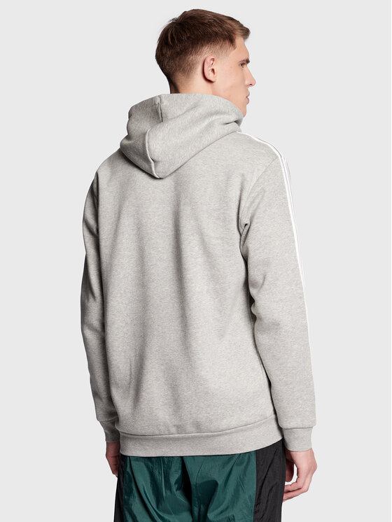 Свитшот adicolor classics 3-stripes regular fit Adicolor Classics 3-Stripes Hoodie IA6347 Adidas, серый — фото 2