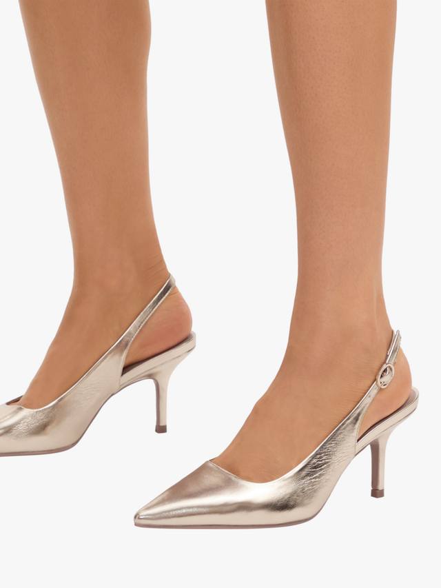 Spirit Slingback туфли-лодочки на каблуке с острым носом Carvela, Gold — фото 2