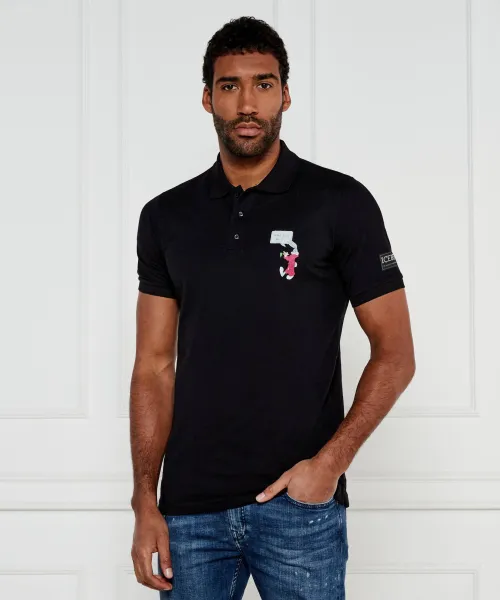 

Футболка поло Regular fit Iceberg, черный