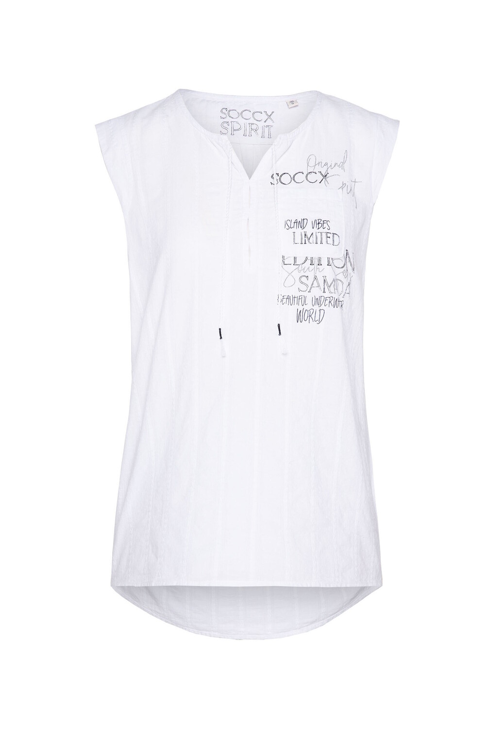 

Блуза soccx, белый