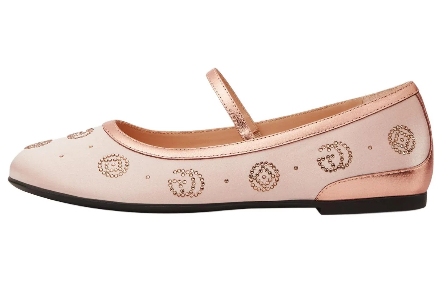 Кроссовки детские кожаные GUCCI розовые