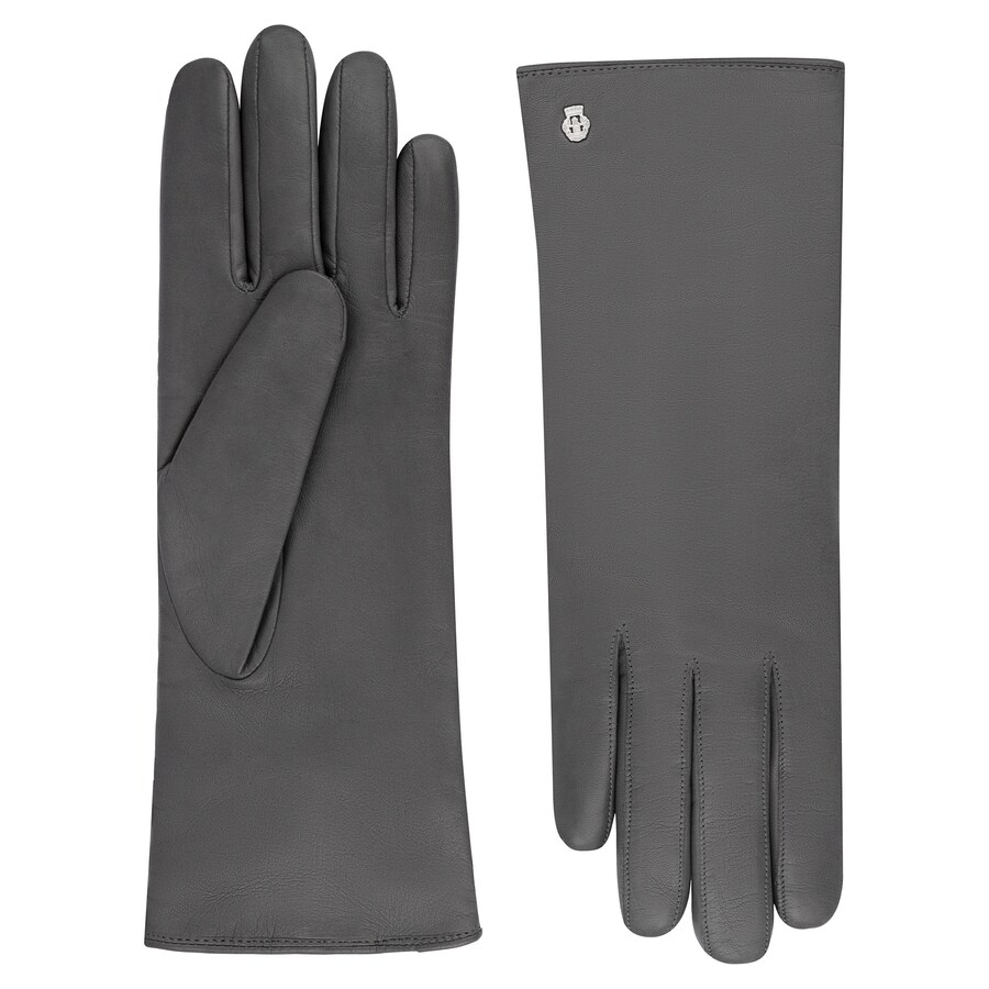 

Перчатки с закрытыми пальцами Roeckl PRAG, антрацит/графитовый/дымчато-серый/темно-серый