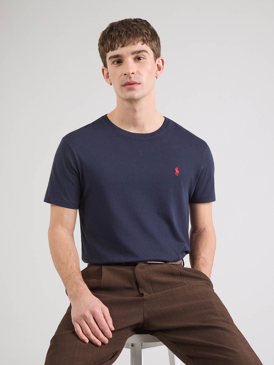 Polo Ralph Lauren Футболка в цвете Navy — фото 3