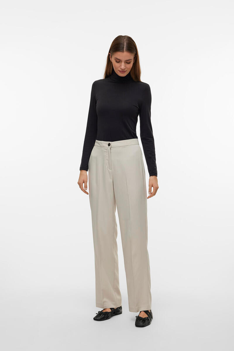 

Женские классические брюки прямого кроя Vero Moda, черный