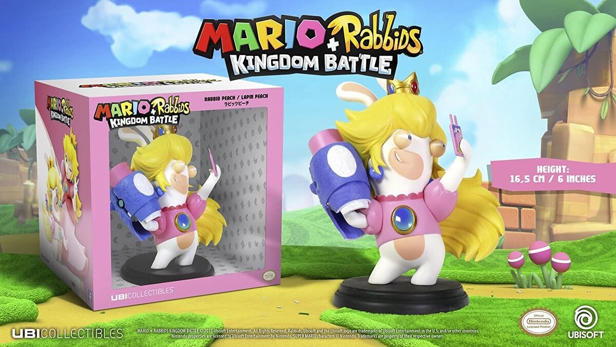 

Фигурка Марио, Rabbids Kingdom Battle Peach Mario