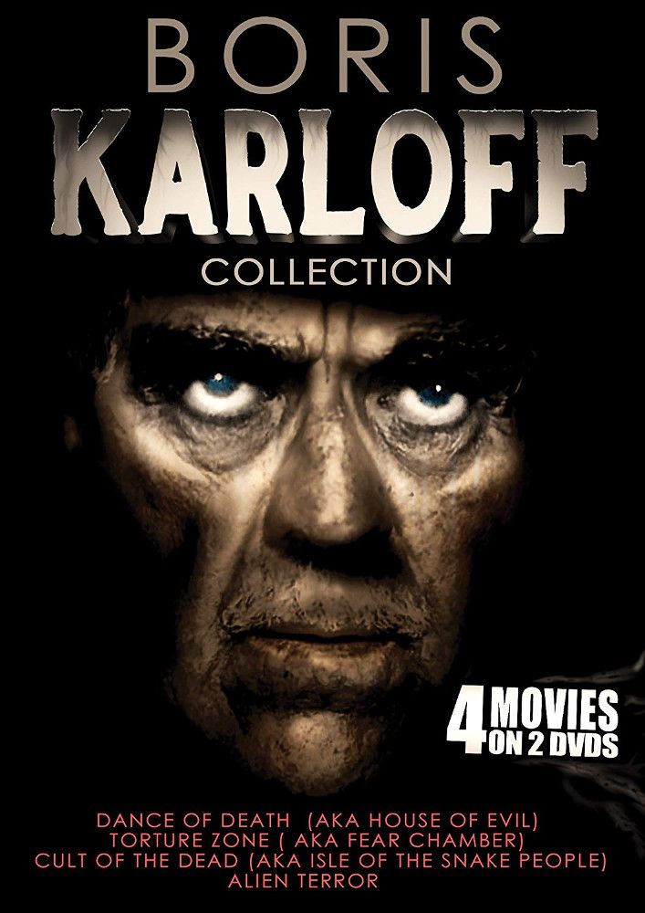 

Диск DVD Boris Karloff Collection