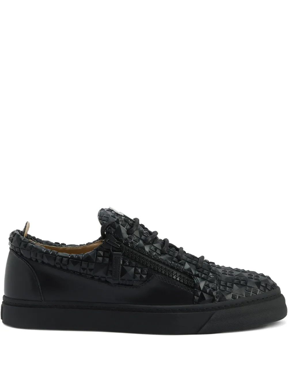 

Кроссовки The Manhattan с молниями Giuseppe Zanotti, черный