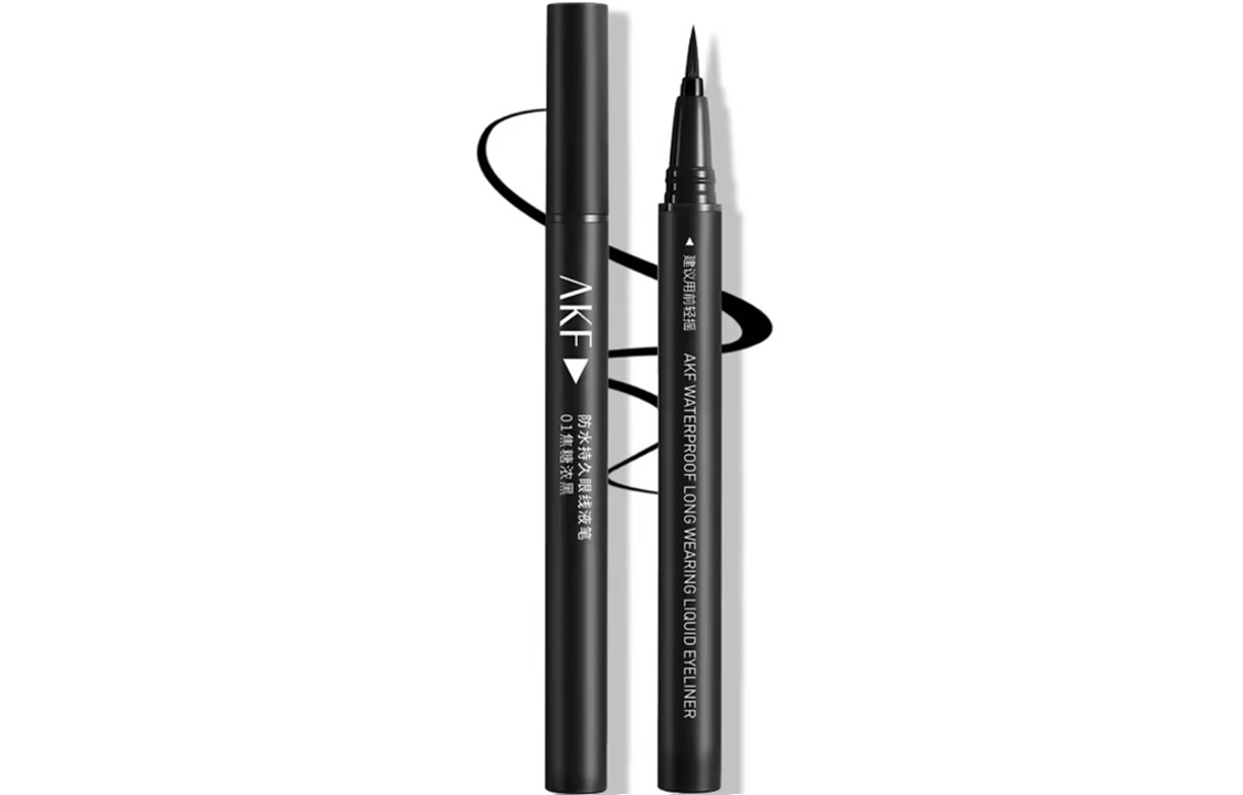 

Жидкая подводка для глаз Line Smooth водостойкая и устойчивая к поту AKF