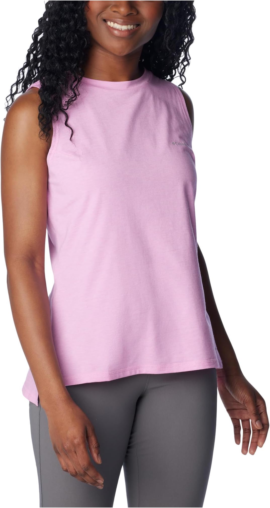 

Топ Columbia Sun Trek Tank, цвет Cosmos Heather