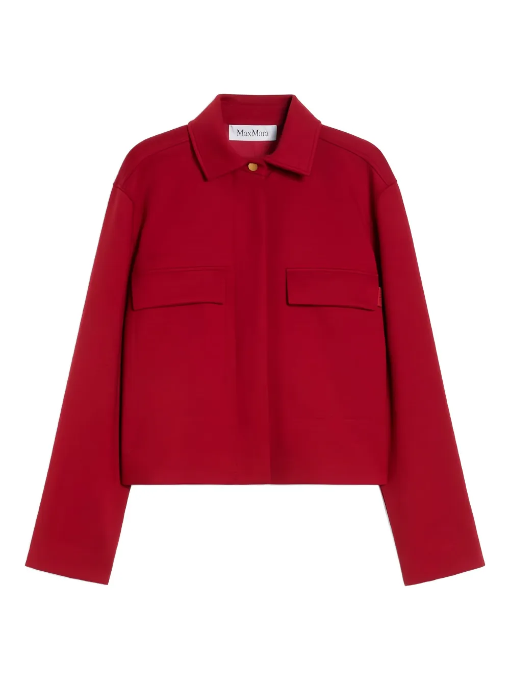 

Куртка из смесовой шерсти MAX MARA, красный