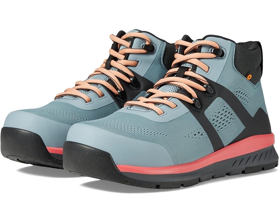

Кроссовки Bogs Sandstone Knit Mid TR Composite Safety Toe, цвет Stone Blue