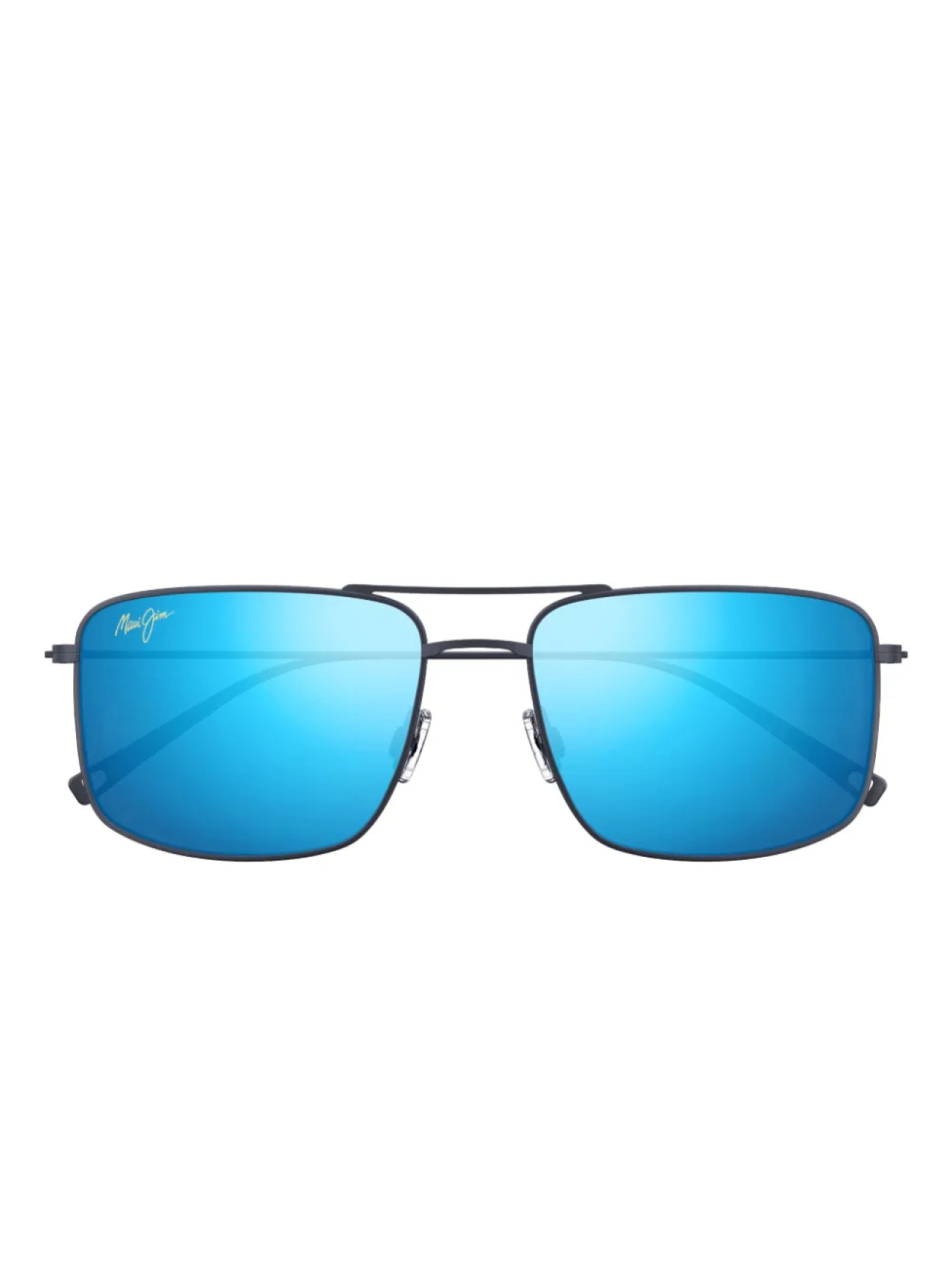 

Солнцезащитные очки Maui Jim Aeko в квадратной оправе, черный