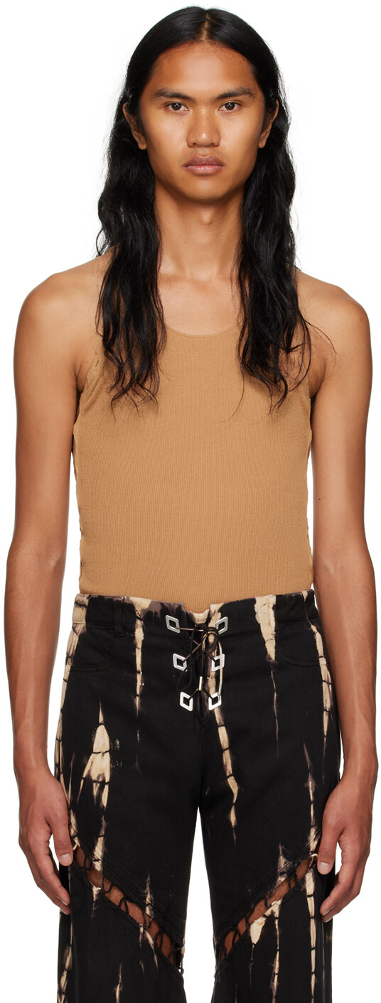

Бихромная майка Dion Lee Tan