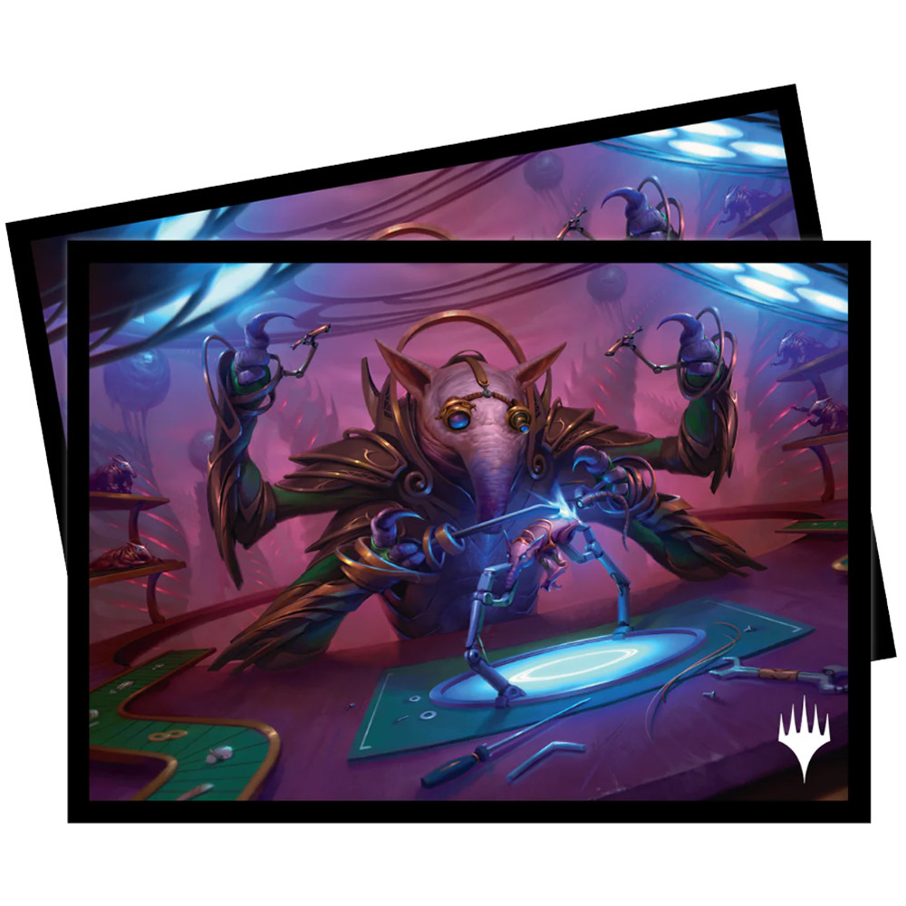 

Аксессуары Ultra Pro MtG Sleeves: March of the Machine - Gimbal, Gremlin Prodigy (100)