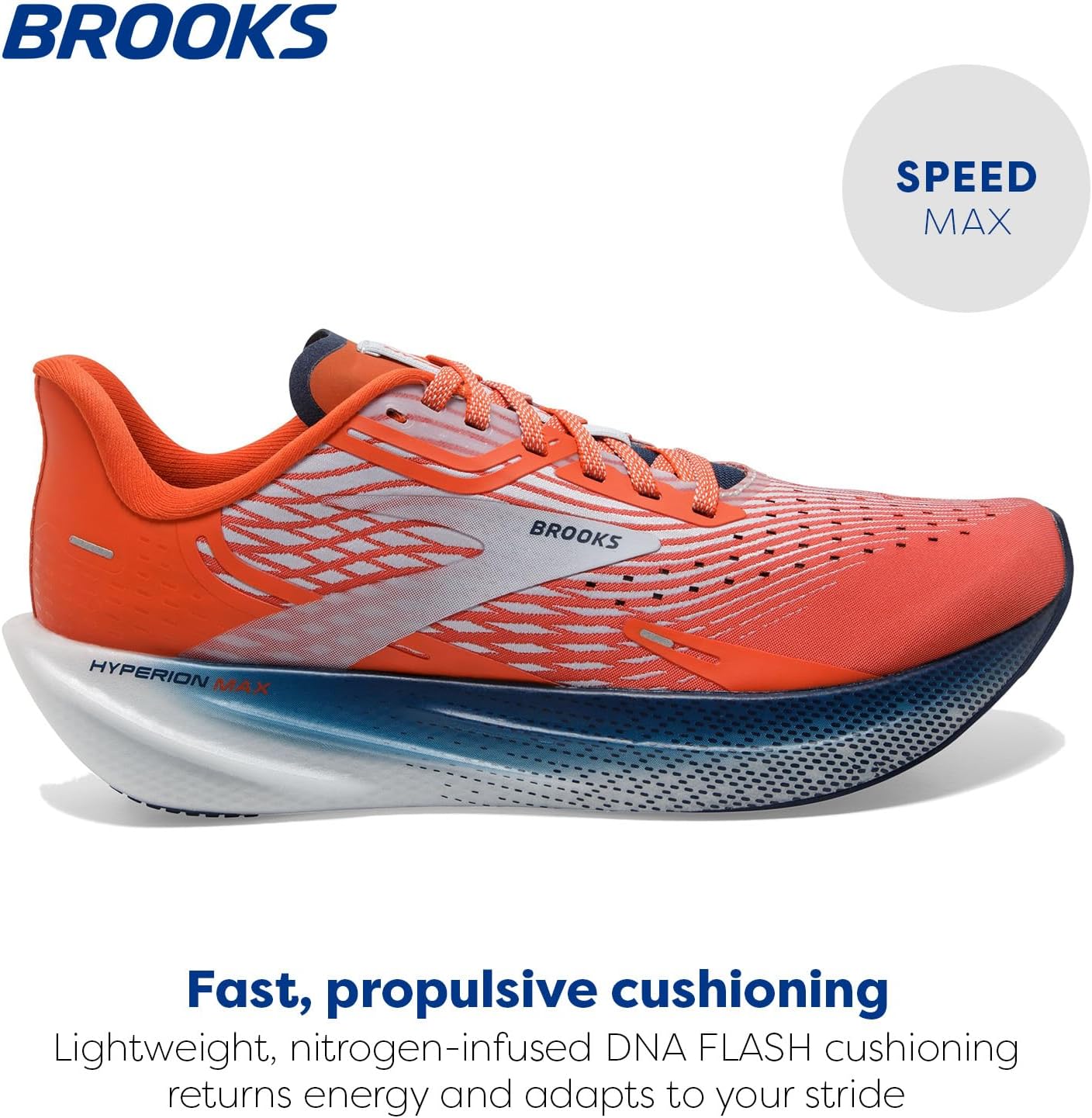 Мужские нейтральные беговые кроссовки Brooks Hyperion Max — фото 2