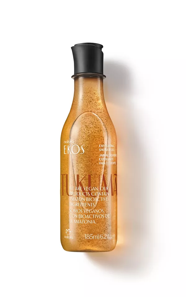 

Экос тукума отшелушивающий гель для душа Natura, orange