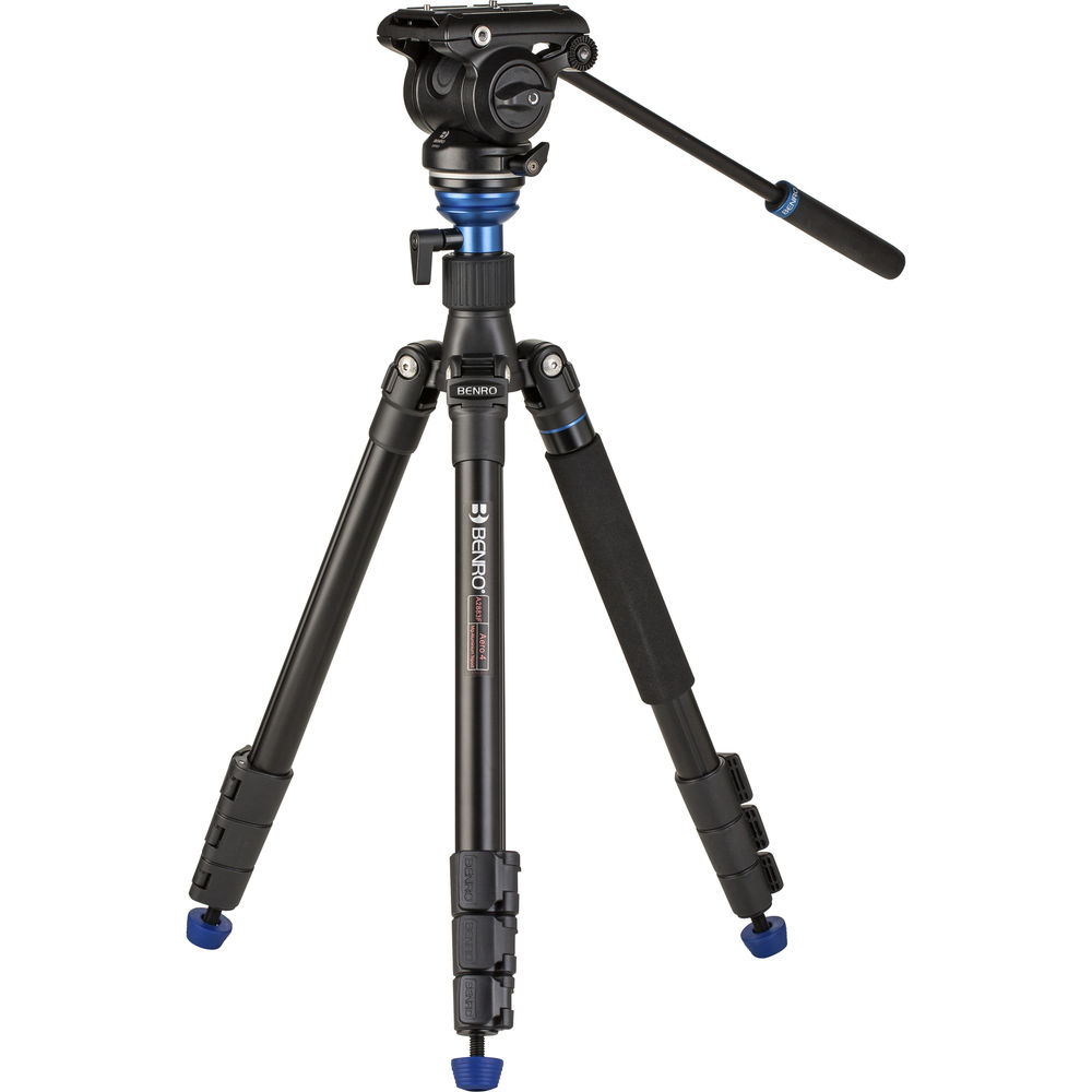 

Складной алюминиевый дорожный штатив Benro A2883F с жидкостной видеоголовкой S4Pro