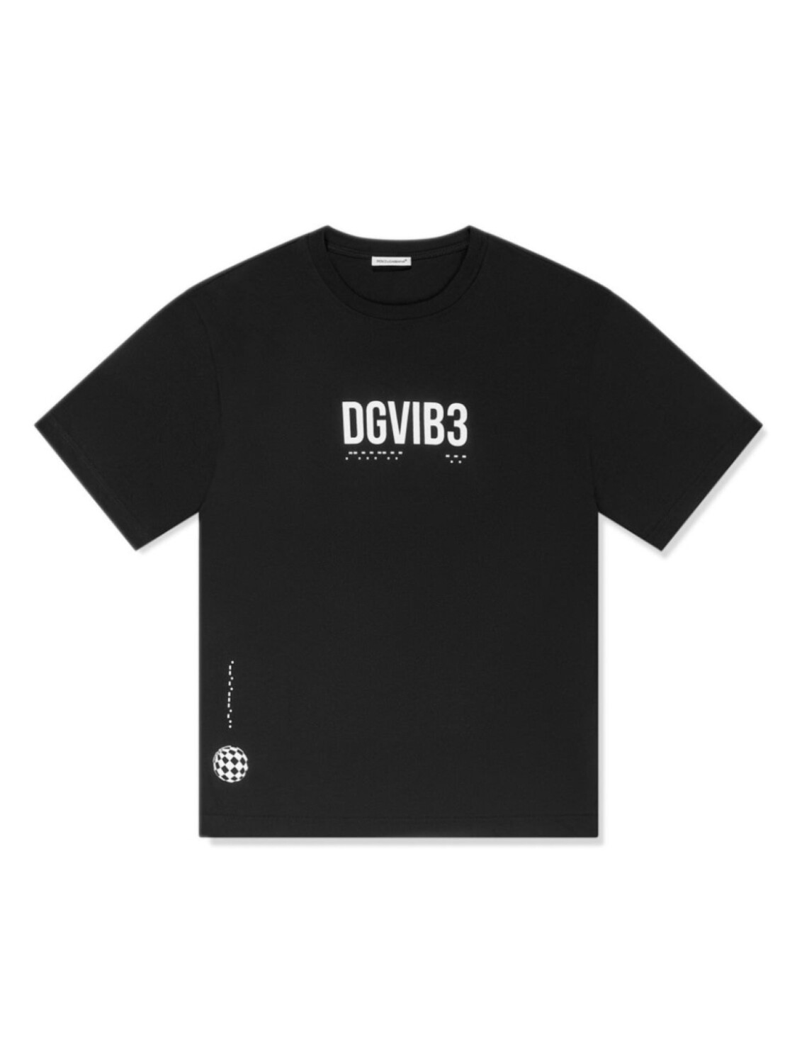 

Dolce & Gabbana футболка с принтом DG Vibe, черный