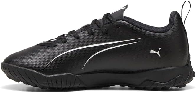 Детские кроссовки Puma Ultra Play Turf Training (для малышей и детей постарше), белый/черный — фото 3