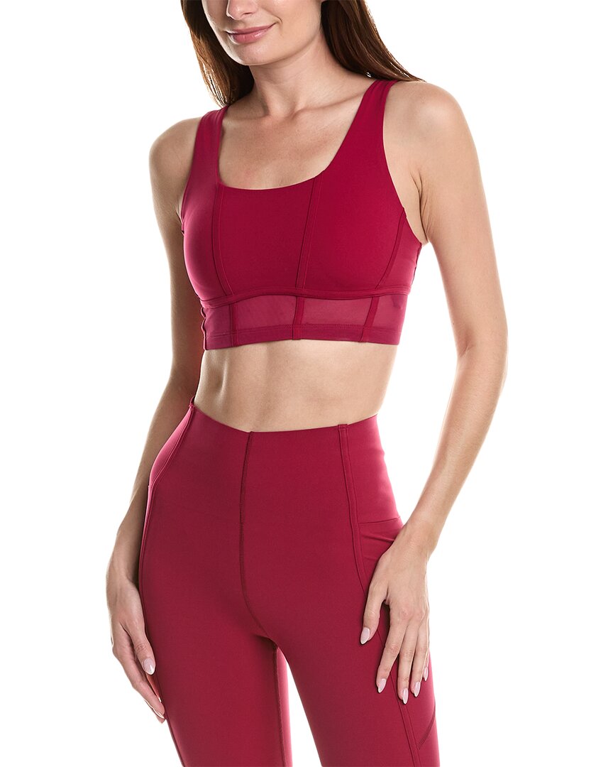 

Бюстгальтер-корсет Sweaty Betty Power Contour, красный