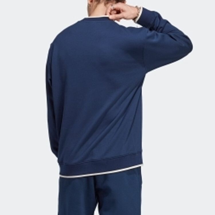 Толстовка мужская Midnight Indigo Adidas Originals, индиго — фото 3