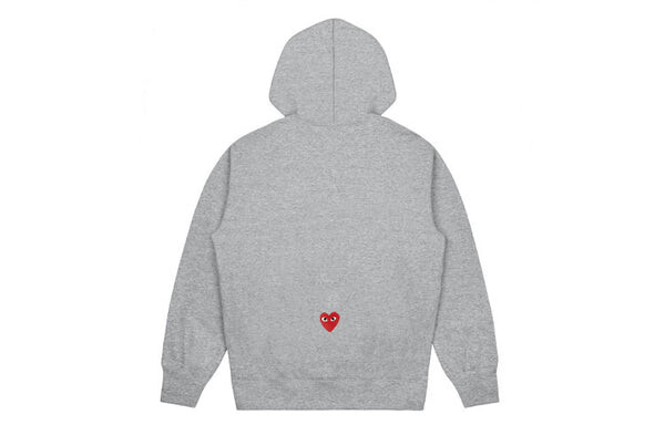 Толстовка x converse play together hoodie 'grey' Comme Des Garcons Play, серый — фото 2