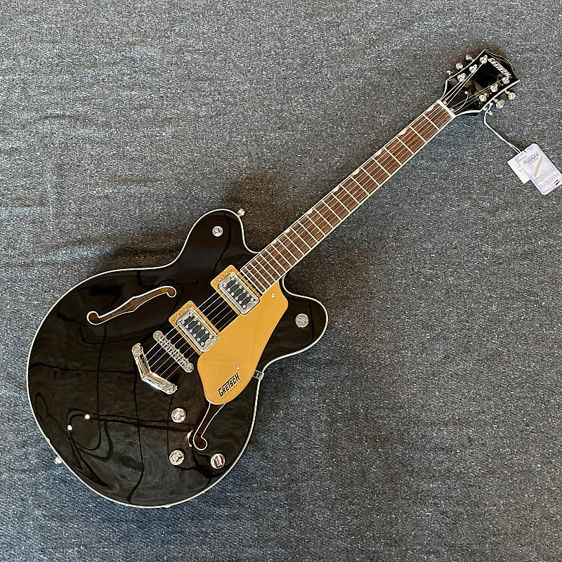 

Электрогитара Gretsch G5622 Electromatic Double-Cut w/ V-Stoptail Black Gold #CYGC21040615 7lbs, 3oz