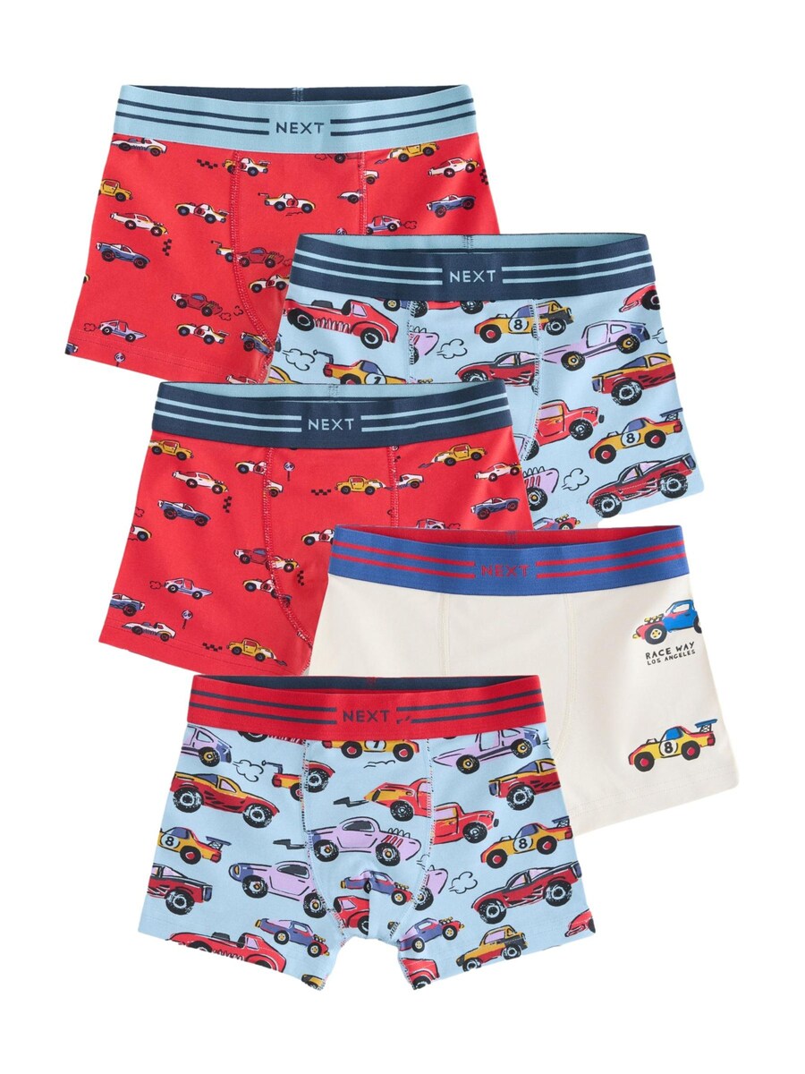 

Трусы Next, цвет Blue/Light blue/Red/White