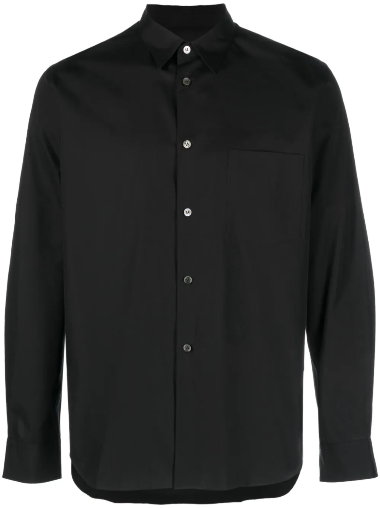

Comme des Garçons Homme Plus рубашка с накладным карманом, черный