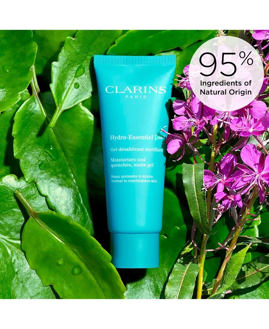 Крем для лица Clarins — Матирующий гель Hydra-Essentiel с двойной гиалуроновой кислотой — фото 2
