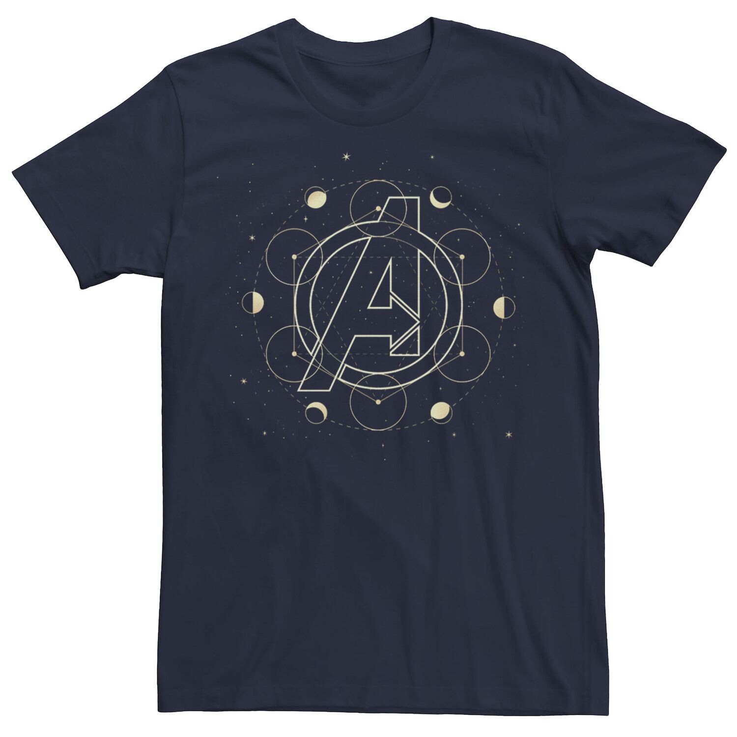

Мужская футболка с логотипом на груди Avengers Moon Phase Marvel