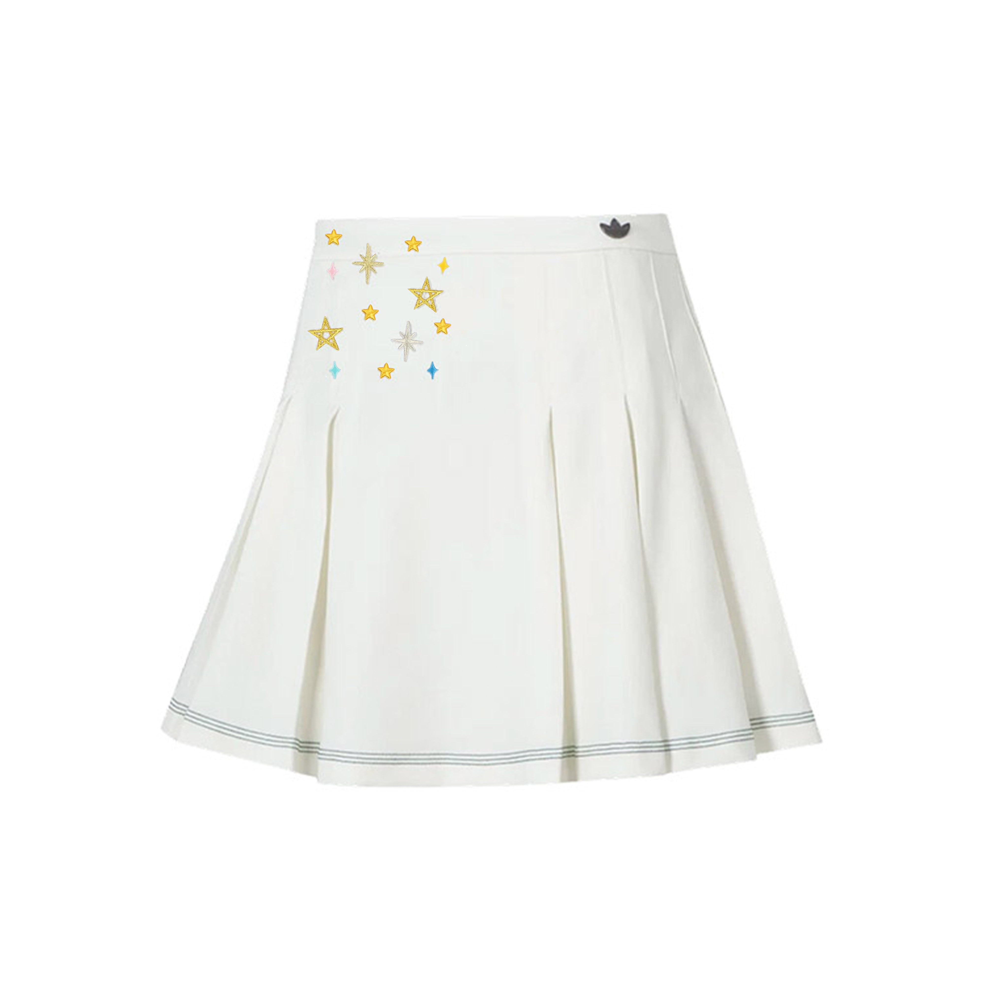

Повседневная короткая юбка женская Adidas Originals, белый