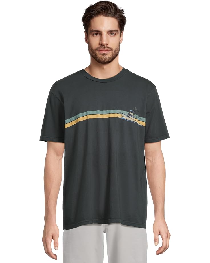 

Футболка Salty Crew Water Line Short Sleeve Tee, цвет Vintage Black