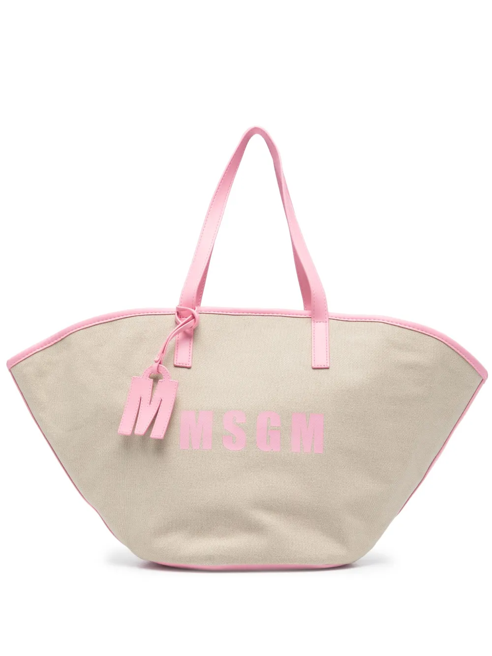 

Сумка-тоут New с логотипом MSGM, нейтральный