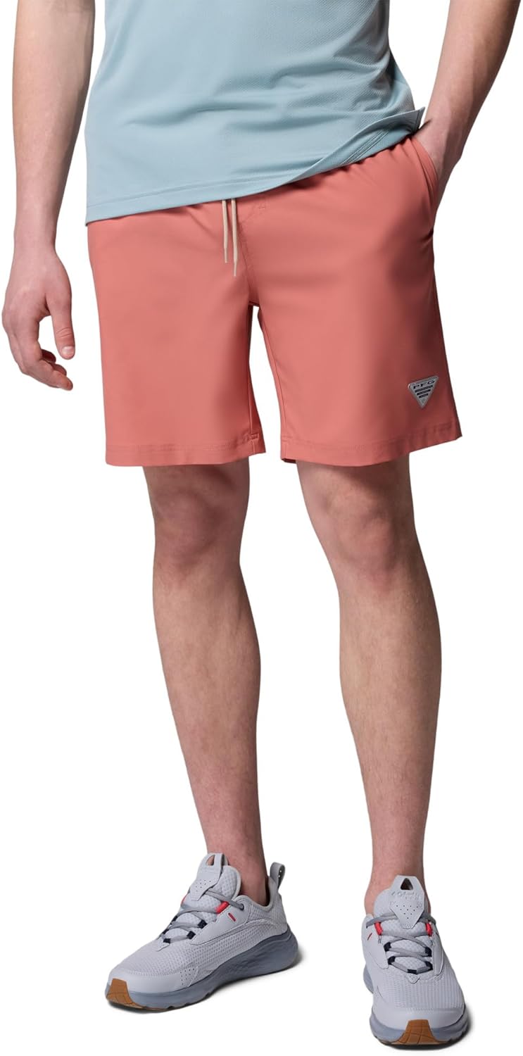 

Мужские шорты Columbia PFG Rambler Water Short, Rosewood