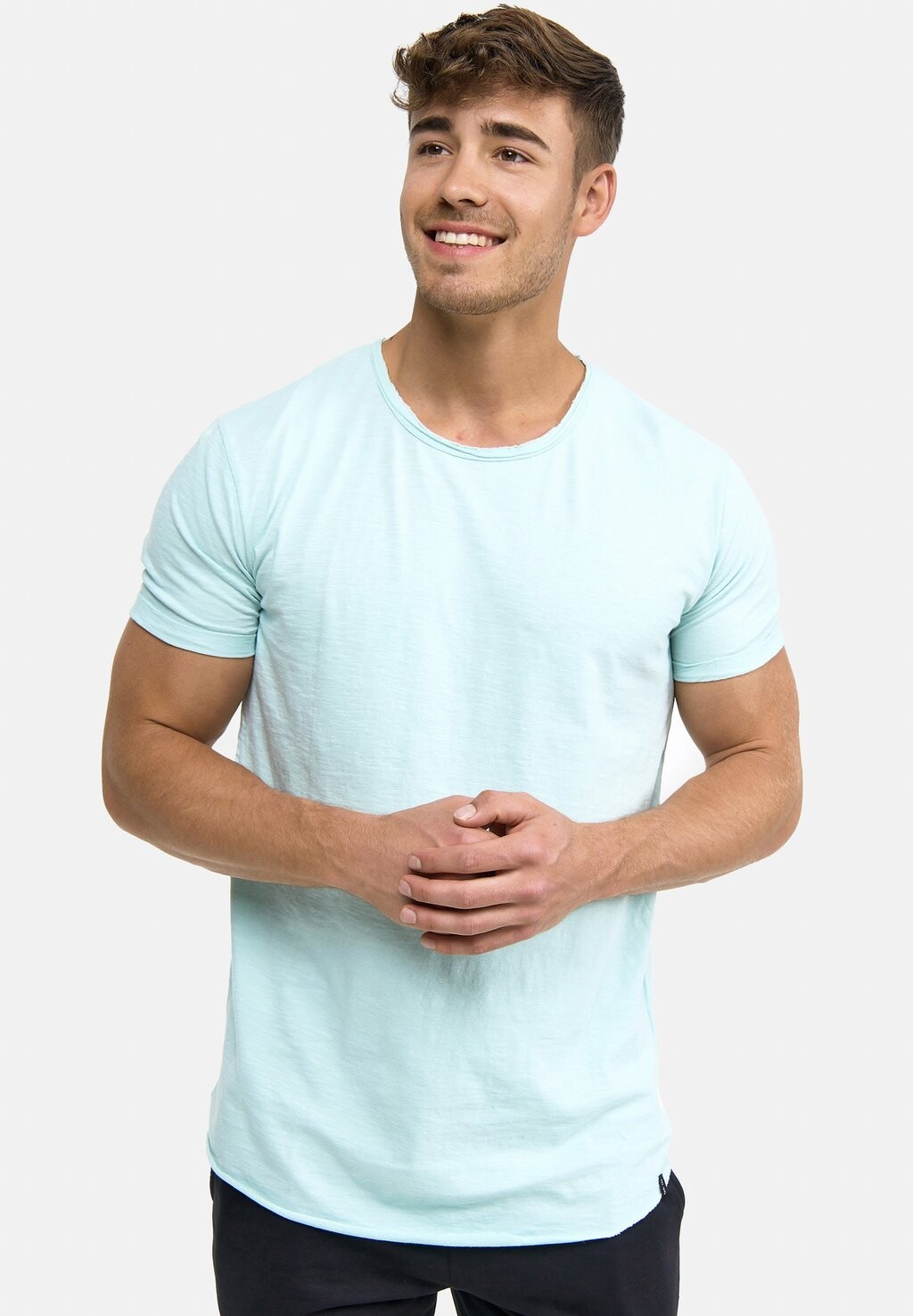 

Футболка с принтом WILBUR INDICODE JEANS, цвет palace blue
