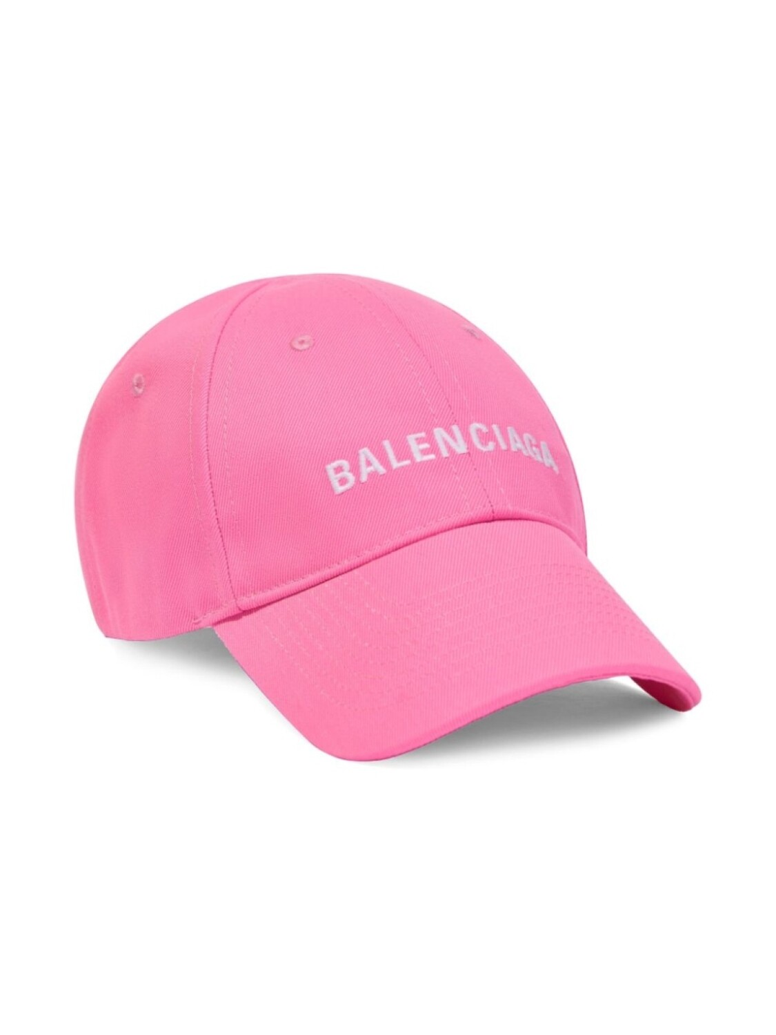

Balenciaga Kids кепка с вышитым логотипом, розовый