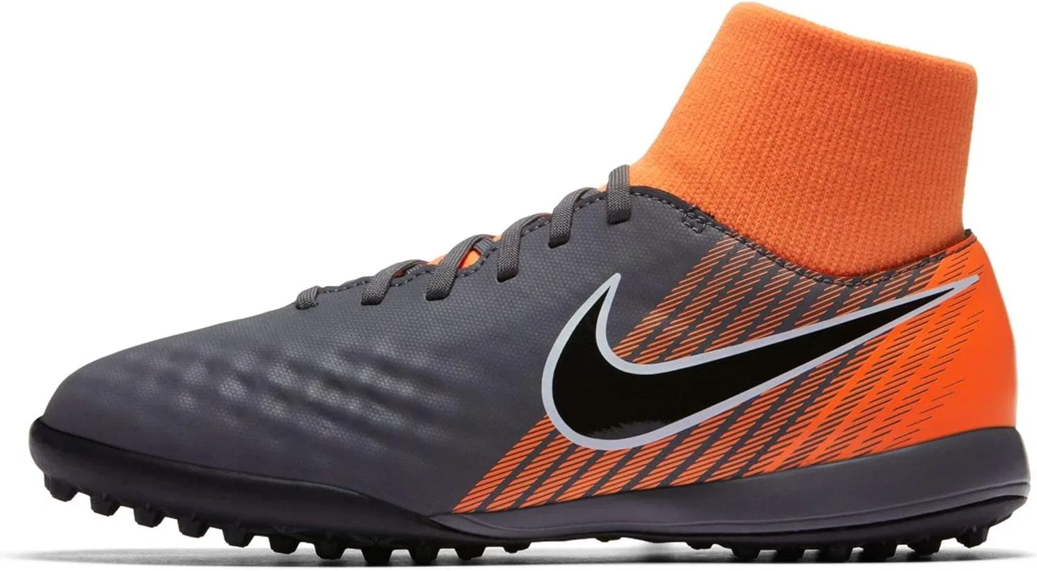 Фитнес-кроссовки Nike Unisex Jr Obrax 2 Academy Df Tf, Multicoloured Dark Grey Black Tota 080