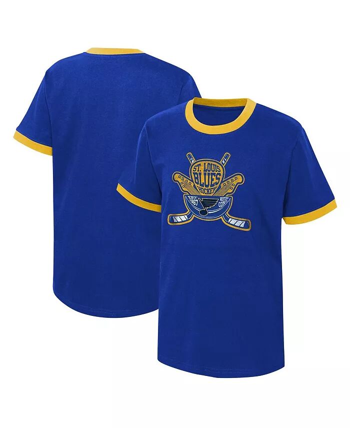

Футболка Big Boys Blue Distressed St. Louis Blues Ice City Outerstuff