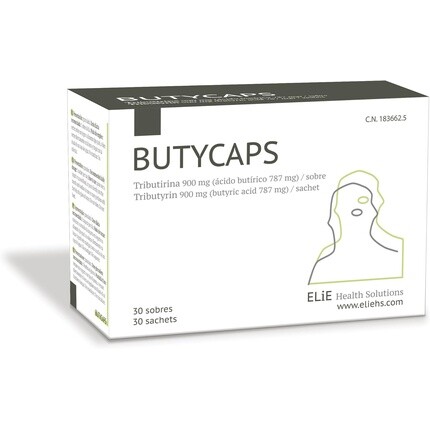 

Butycaps Трибутирин 900 мг Масляная кислота 787 мг в пакетике
