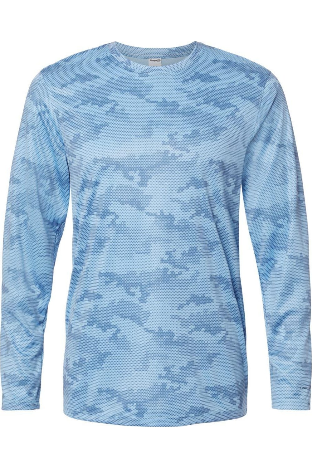 

Футболка с длинным рукавом Paragon Pompano Performance Camo, цвет blue mist