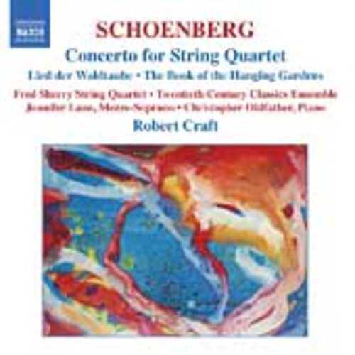 

CD диск Schoenberg / Oldfather / Lane / Craft: Concerto for String Quartet